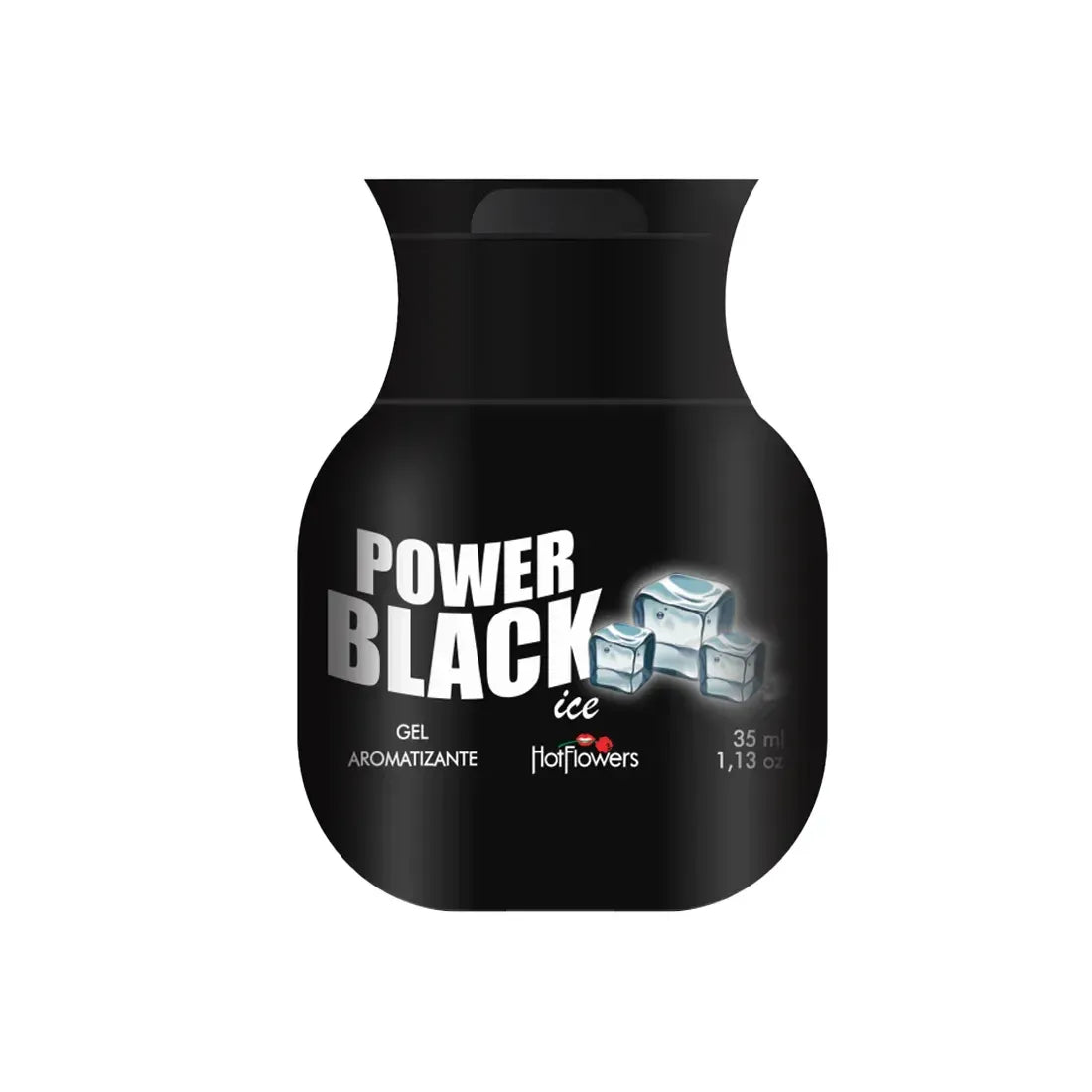 Gel Para Sexo Oral Esquenta e Esfria Power Black Ice - Embalagem Nova!