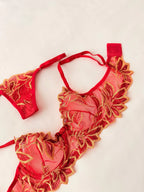 Conjunto sem Bojo Colômbia Vermelho