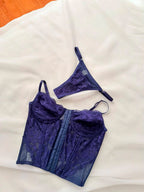 Conjunto sem Bojo Tailândia Azul Marinho
