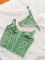 Conjunto sem Bojo Tailândia Verde Água
