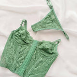 Conjunto sem Bojo Tailândia Verde Água