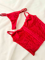 Conjunto sem Bojo Tailândia Vermelho