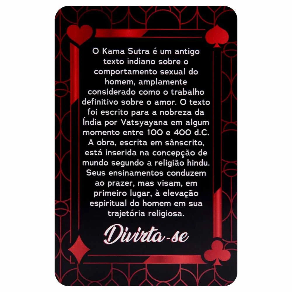 Baralho Super Erótico Kama Sutra 55 Cartas