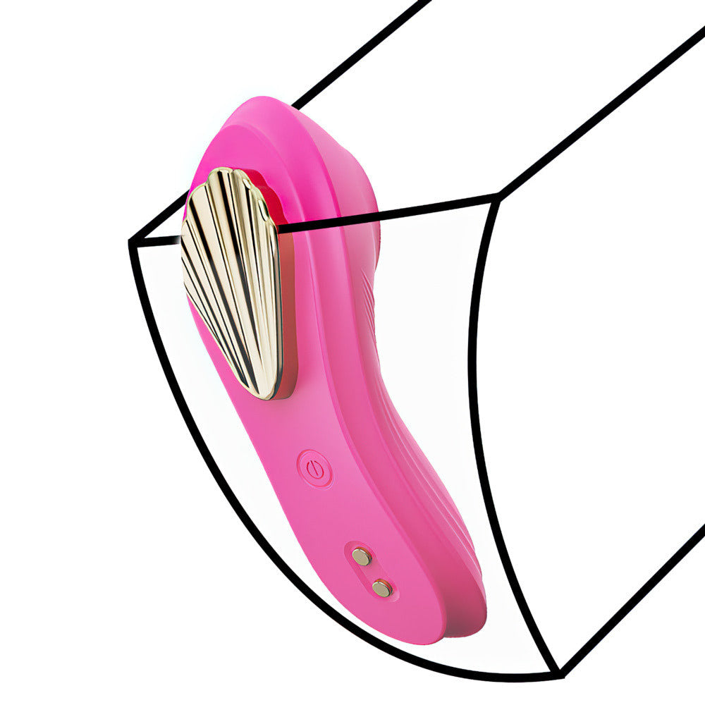 Vibrador de Calcinha Recarregável com Controle via App - 9 Modos de Vibração