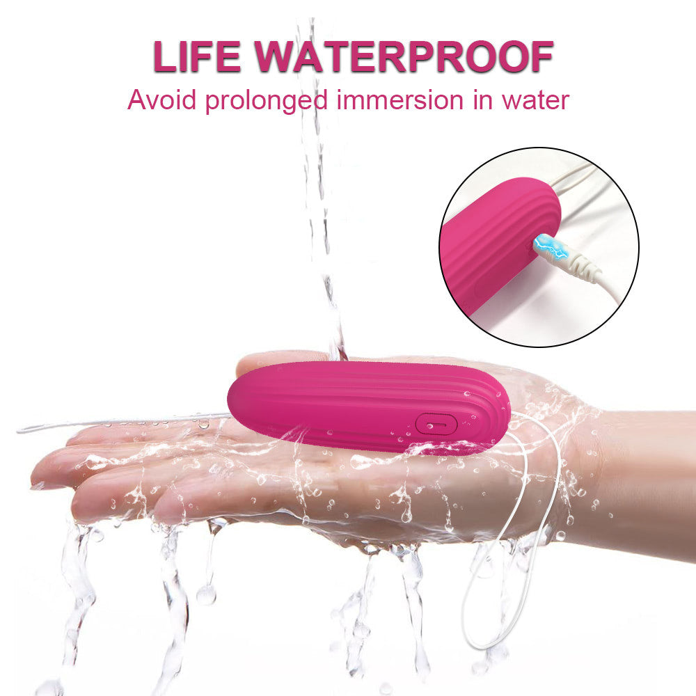 Bullet Vibrador de Casal com Controle a Longa distância 9 modos de Vibração