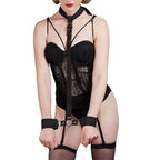 Kit Sado Algemas para Pulso e Pescoço