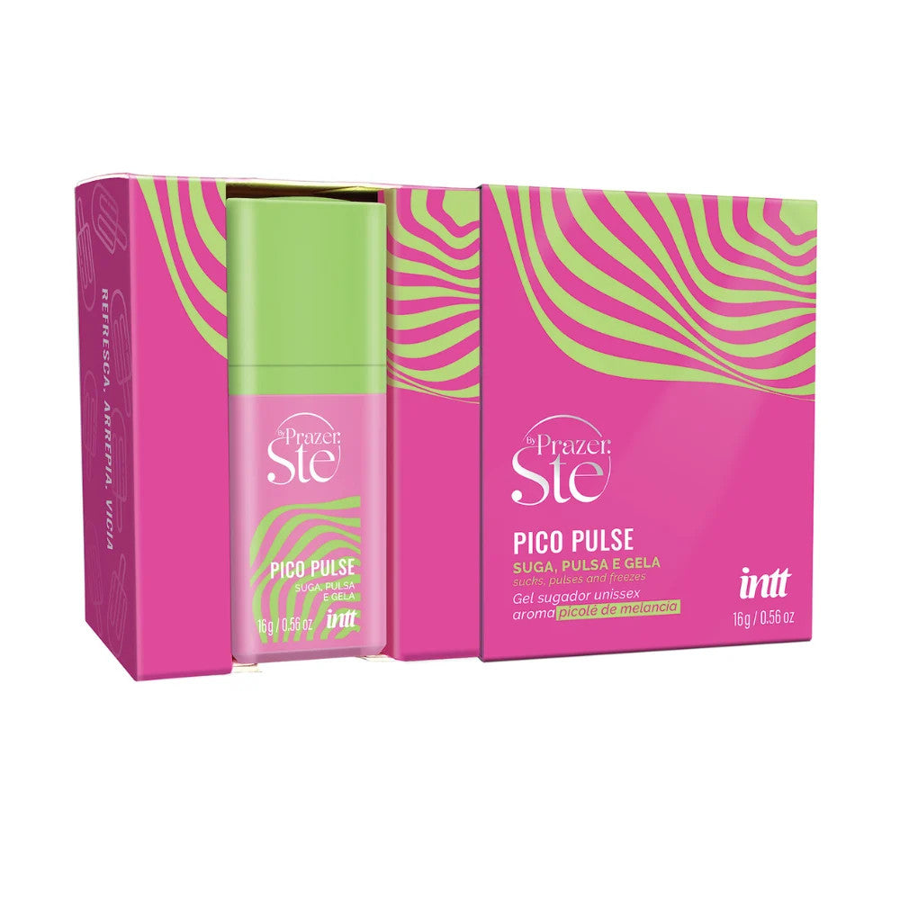 Pico Pulse Excitante -  O gel que Suga, Vibra, Pulsa e te faz perder o fôlego.