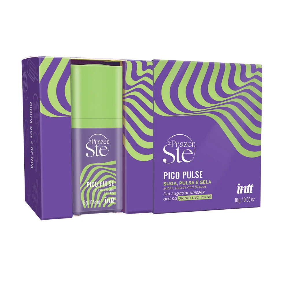 Pico Pulse Excitante -  O gel que Suga, Vibra, Pulsa e te faz perder o fôlego.
