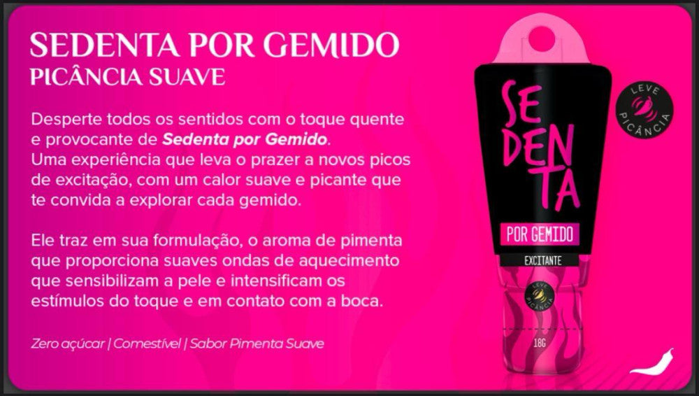 Sedenta Por Gemido Excitante Com Leve Picância