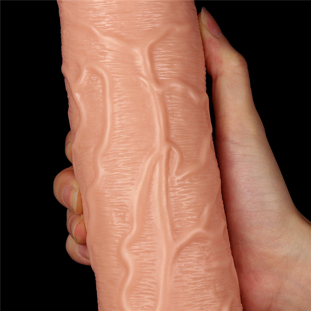 Nandão - Pênis Vibrador Realístico Grande com 28x6 cm