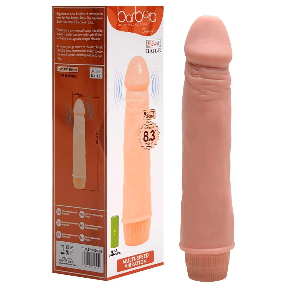 Tonim - Pênis Vibrador Multivelocidade 21,5 X 4cm