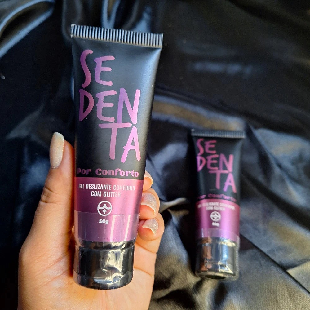 Sedenta Por Conforto Gel Dessensibilizante Anal e Oral Comestível 50g Pepper Blend