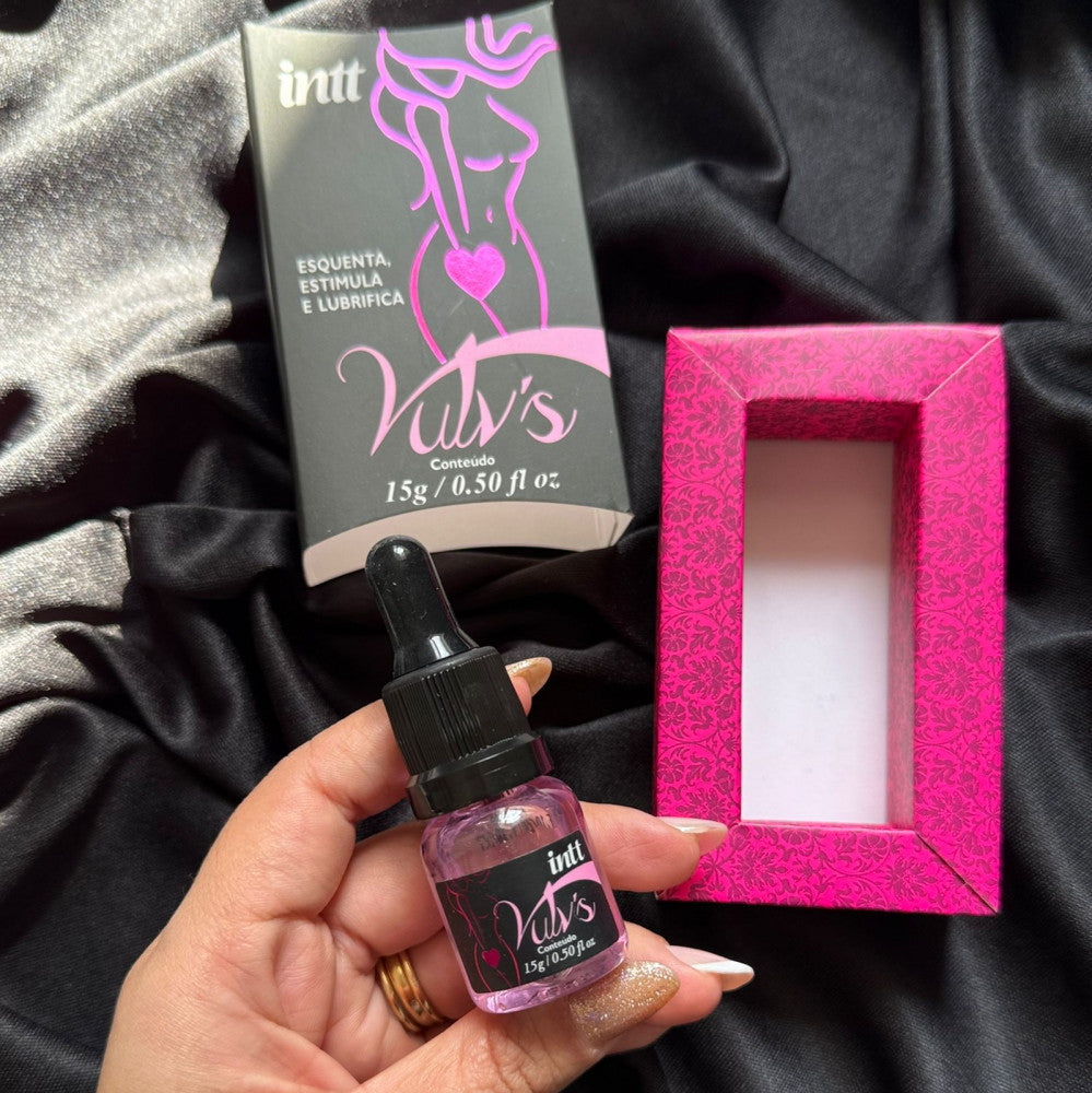 Vulvs Verdadeiro Excitante 4x1: Esquenta, Estimula, Excita, Lubrifica