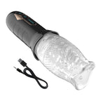 Masturbador Rotativo Recarregável com 10 modos de Vibração combinados a 5 Modos de Rotação