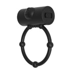 Anel Peniano Vibrador a Pilha com Silicone Flexível - Ereção Prolongada e Prazer Intenso