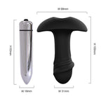PLUG ANAL STARRARROW COM BULLET VIBRATÓRIO