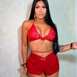 Conjunto "PUTINHA" Vermelho
